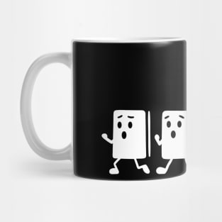 Halloween Ghost Books Boo Tshirt Mug